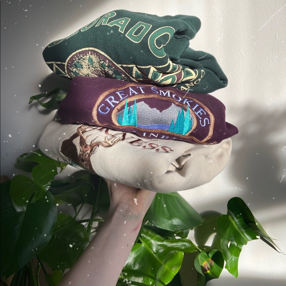 🎲VINTAGE SWEATSHIRT MYSTERY BOX - Picture 2 of 16